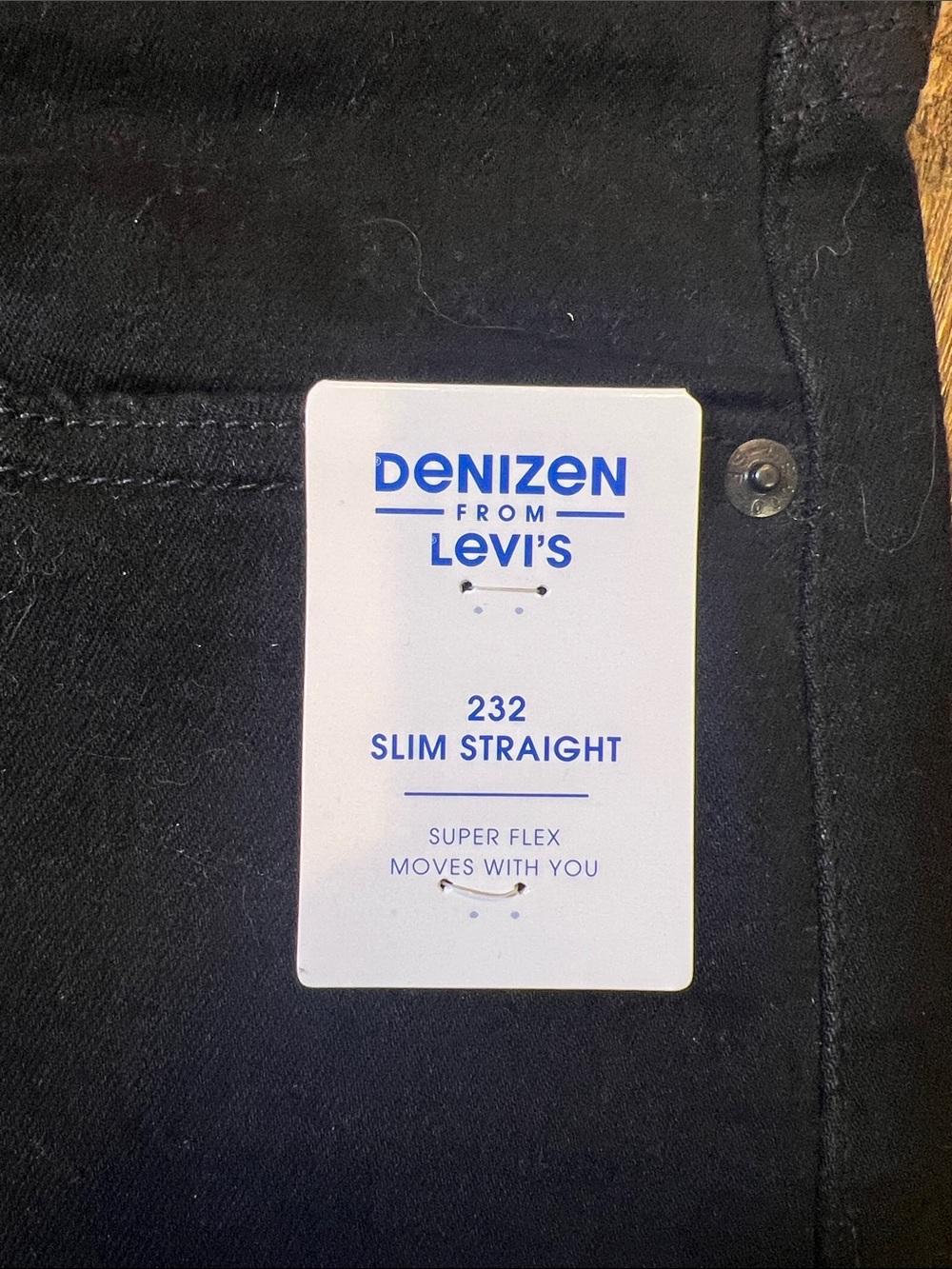 Denizen from Levi's Black Slim Straight Jeans - Picture 2 of 7